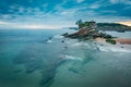 Camello Beach in Santander, Cantabria, Spain Royalty Free Stock Photo